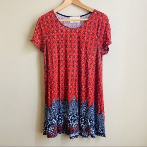 Anthropologie | bandana print t shirt
